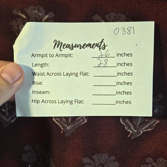 Sag Harbor Boho Print Tunic Top, Size 2X – Effortless Casual Style [0381] - Picture 4 of 7